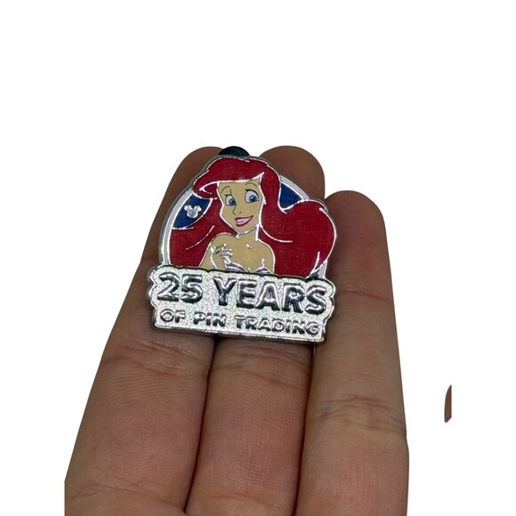 WDW Ariel 25 Years of Pin Trading Hidden Disney Parks 2025 Little Mermaid Pin - Picture 2 of 6